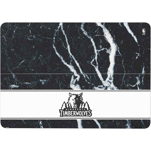 NBA Minnesota Timberwolves Marble Surface Laptop Studio Skin